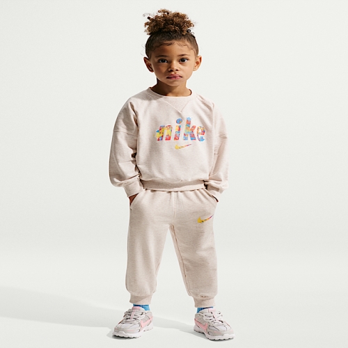 나이키키즈 프렌치 태리 투피스 그래픽 크루 세트 (IU5367-110)