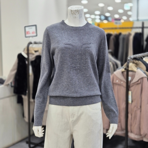 레노마레이디스 라운드넥 아트윅 니트 R2H12KPO030