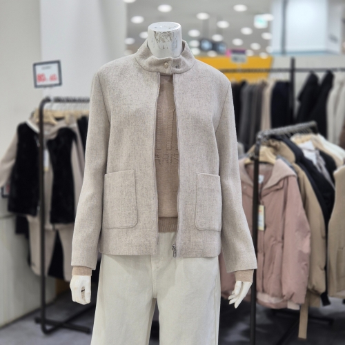 레노마레이디스 반넥 집업 자켓형 점퍼 R2H11WJP030