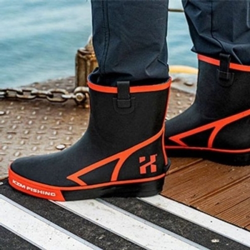 카즈미  선상 장화 낚시 부츠 해루질 신발 270mm 레드-WFI8P9P