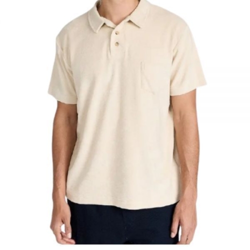 MR FANTASY 카라 반팔티셔츠 베이지 147311250