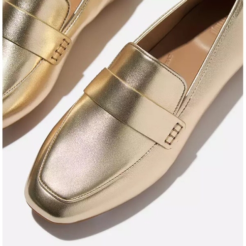 핏플랍 여성 델리카토 소프트 메탈릭 레더 로퍼_FT61K2L029