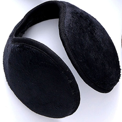 셀러허브 블랙 귀마개 겨울 방한 털 귀도리 귀덮개 13cm S12435343