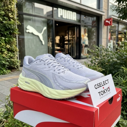 푸마 벨로시티 나이트로4 AP 남성 런닝화 마라톤화 그레이 애플 31263511