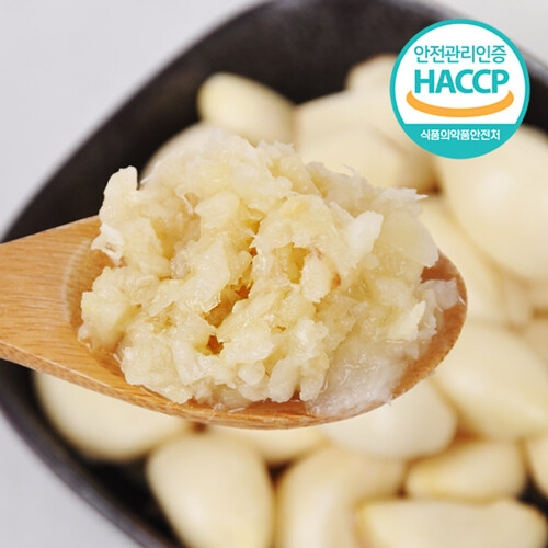 푸르젠  국내가공 냉동 다진마늘 1kg
