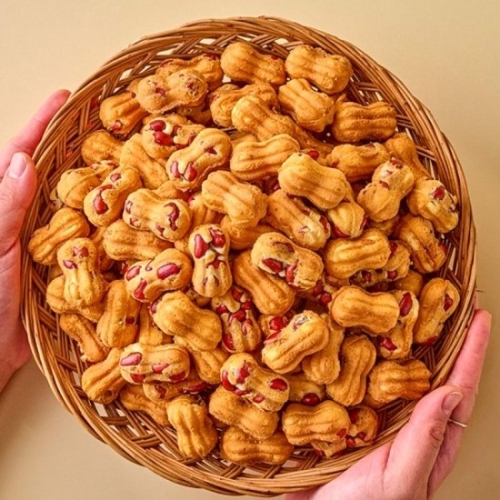 그린푸드  대구 서문시장 명물 땅콩듬뿍 대왕 땅콩빵 90개입