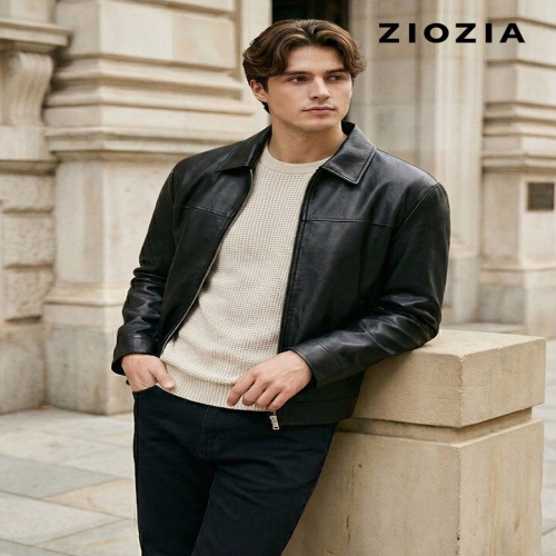 지오지아 비건 레더 자켓 AAE2JJ1102