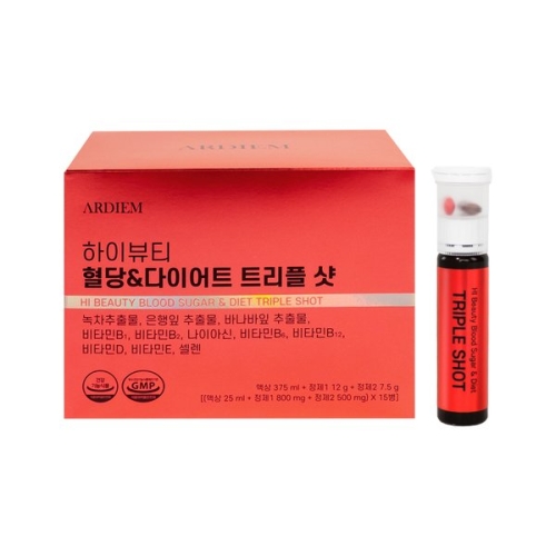 아르디엠 하이뷰티 혈당 & 다이어트 트리플샷 15병
