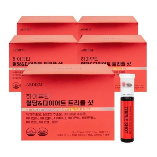 아르디엠 하이뷰티 혈당 & 다이어트 트리플샷 15병