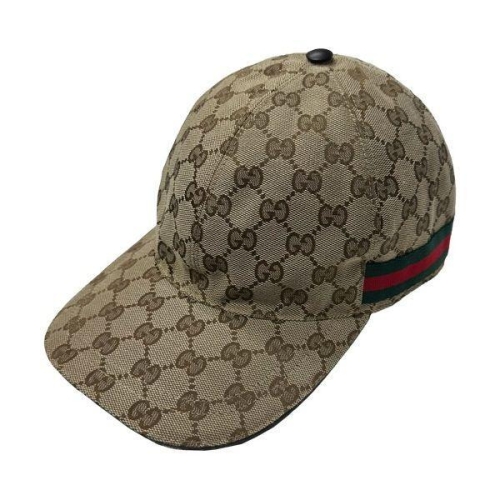 구찌 GG 캔버스 웹 베이스볼 캡 베이지 공용 모자 200035 KQWBG 9864TJ