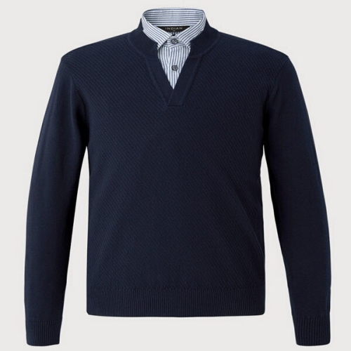 인디안 솔리드이중에리 니트_MIEBP3SC401