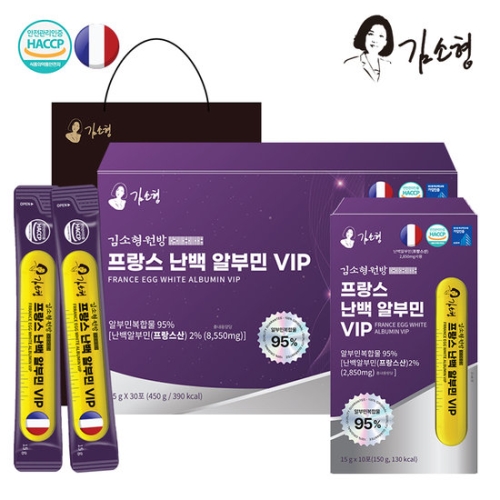 김소형원방 프랑스 난백 알부민 VIP 15g 30포