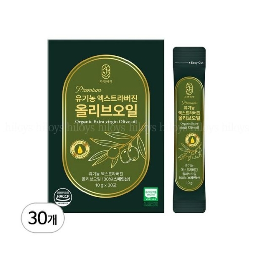 후레쉬닷컴 자연비책 유기농 엑스트라버진 올리브오일 스틱 300g(10gx30포)