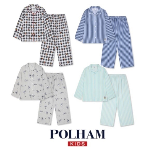폴햄키즈 26년 신상1공용 긴팔 파자마세트 PKG5UI3210