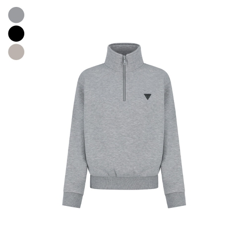 게스 여성 플리스 하프집업 RP4K04C4