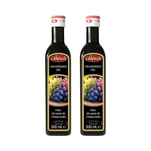 올리비탈 100% 압착 포도씨유 500ml