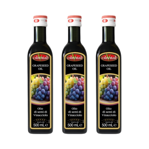 올리비탈 100% 압착 포도씨유 500ml