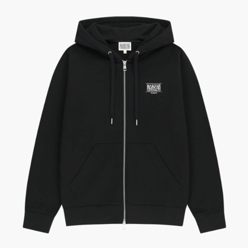 마리떼 클래식 로고 후드 집업 B1 MFG46CHZ201 BLK OTM