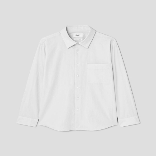 갤럭시 라이프스타일 솔리드 셔츠 라이트 그레이 GC6264M012