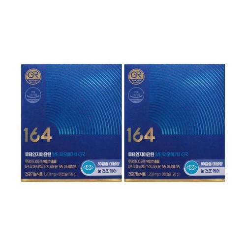 뉴트리원 루테인 지아잔틴 164 알티지 오메가3 GR 80캡슐