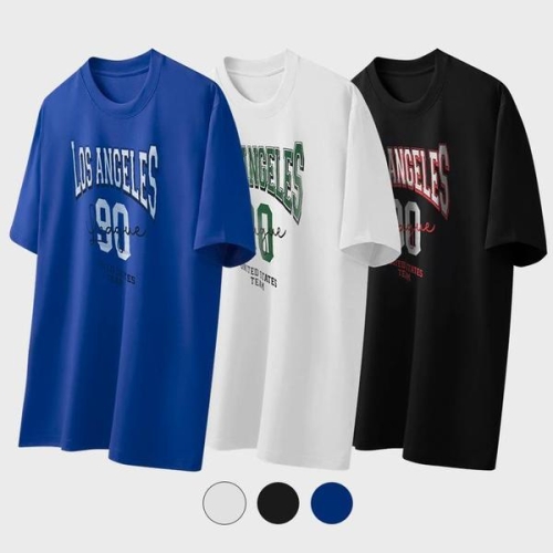 리그 반팔 티셔츠 그래픽 프린팅 오버핏반팔 남여공용 S33718820