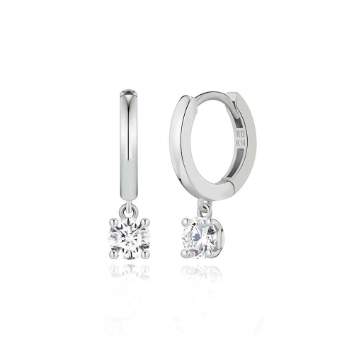 로제도르  드롭렛벨 원터치 귀고리 250100375 14K 골든듀AMC IC