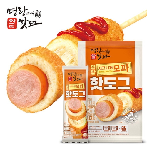 명랑핫도그  시그니처모짜 핫도그 680g