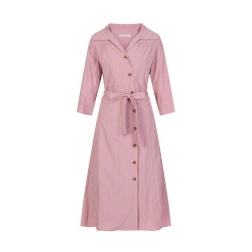 비지트인뉴욕 여성 카라넥 사선 롱원피스 VY5OP3A