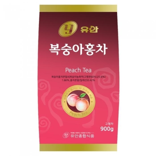 유안종합식품  복숭아 홍차 900g