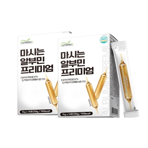 뉴트리너스 마시는 알부민 프리미엄 15g 14포