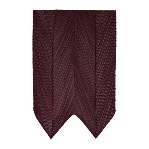 이세이미야케 여성 버건디 재뉴어리 먼슬리 스카프 261941F029007