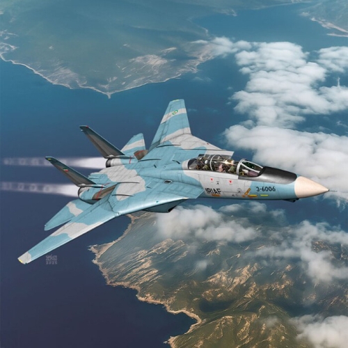 아카데미과학  1/72 F-14A 이란 이슬람 공화국 공군
