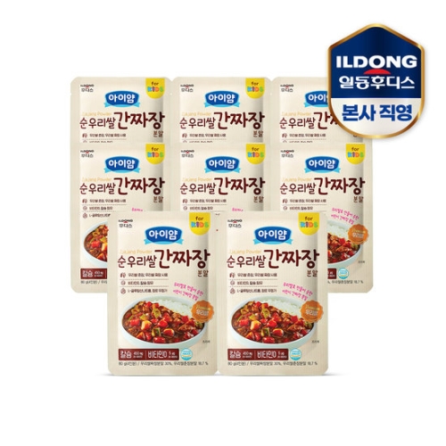 아이얌 순 우리쌀 간짜장 80g