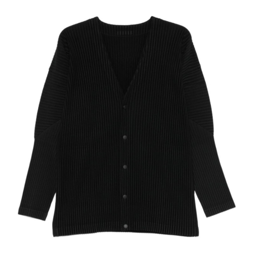 옴므 HOMME PLISSE ISSEY MIYAKE 라프리마 남성 스웨터 블랙 HP66JL541 15 /11