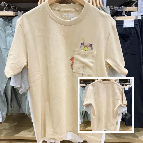 유니클로 2024 UT 신규 젤다의 전설 왕국의 눈물 크루넥 프린트 티셔츠 472680