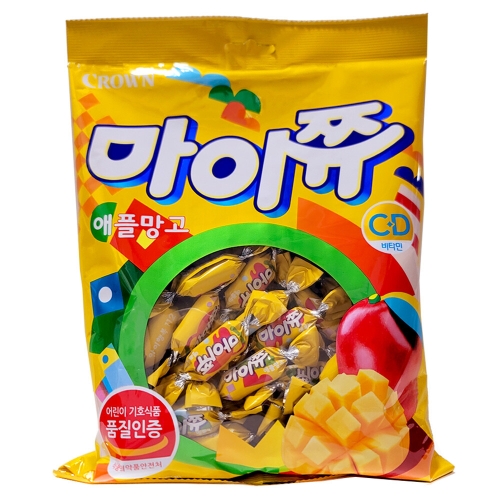 크라운제과  마이쮸 애플망고 284g