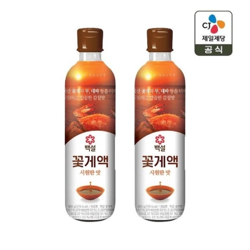 백설 꽃게액 900g