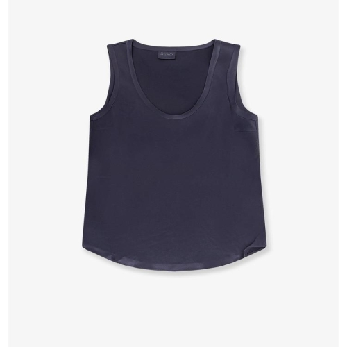 브루넬로쿠치넬리 스트레치 실크 탱크 탑 M0C59E0600C8901 B0651923656