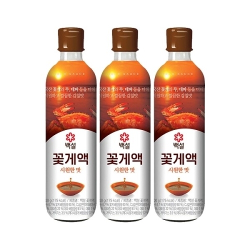 백설 꽃게액 500g