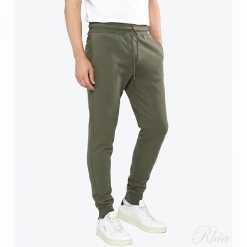 CP컴퍼니 브러쉬드 다이애그널 플리스 카고 스웻팬츠 151320632