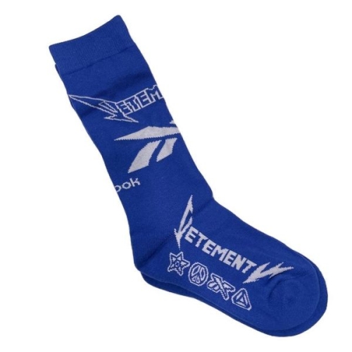 VETEMENTS 번개 양말 블루 129137693