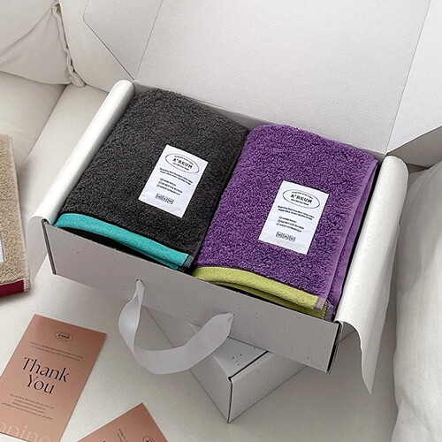 송월타월  아름 40수 코마사 호텔수건 180g 선물세트