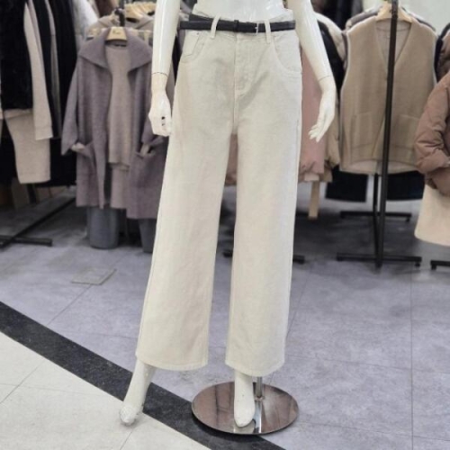 레노마레이디스 sh06 컬러 데님 와이드 팬츠 컬러 데님 와이드 팬츠 R2H15WSL81