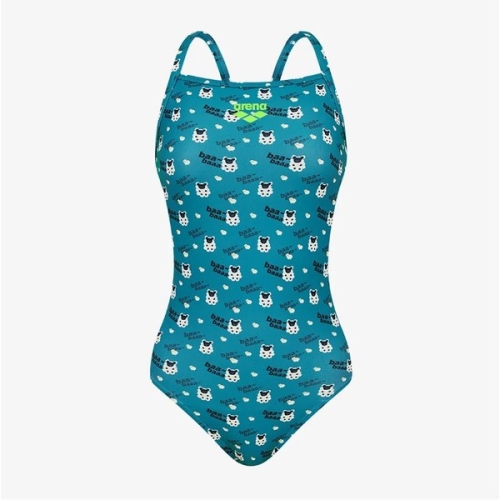 아레나  탄탄이 여선수 컬리팜원피스 A6SL1CO05GRN