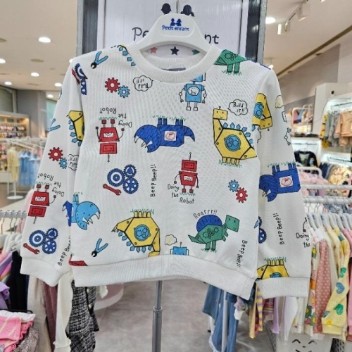 쁘띠앙팡 TALENTKIDS HC24 PC카오그루비맨투맨 PCZ12BTS12