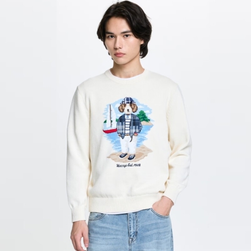 헤지스 남성 마린보이 해리 인타샤 니트 HZSW6A234CR