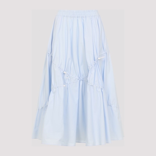 모스키노 미디 스커트 261E0106 0531 1293 FANTASIA AZZURRO