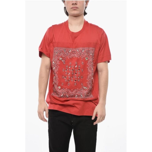 지방시 반팔 티셔츠 BM717W3Y6B 640 Red