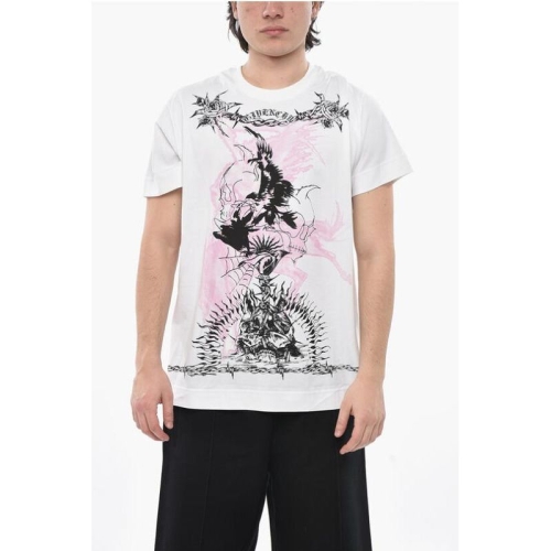 지방시 반팔 티셔츠 BM71583Y6B 100 White