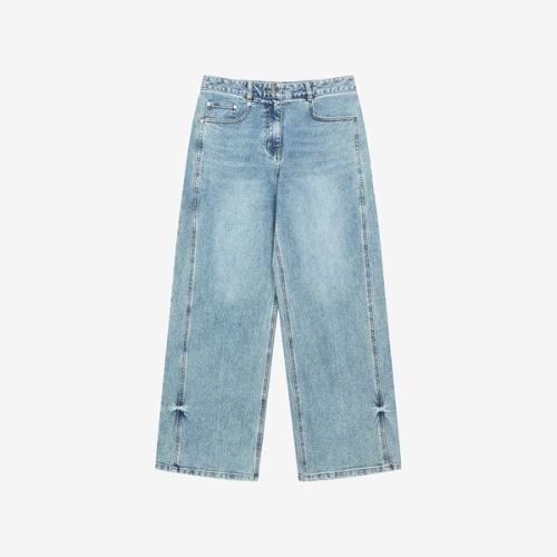 SI 절개 와이드 데님 팬츠 SHL0107IPPP